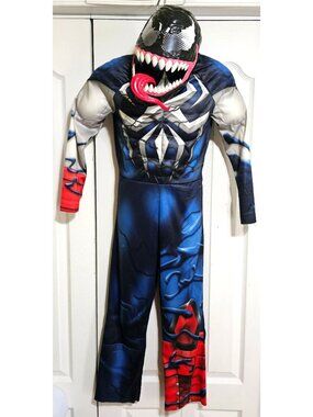 Marvel Venomized Captain America Costume Boy 8-10 Venom Hasbro VenomVersus Mask